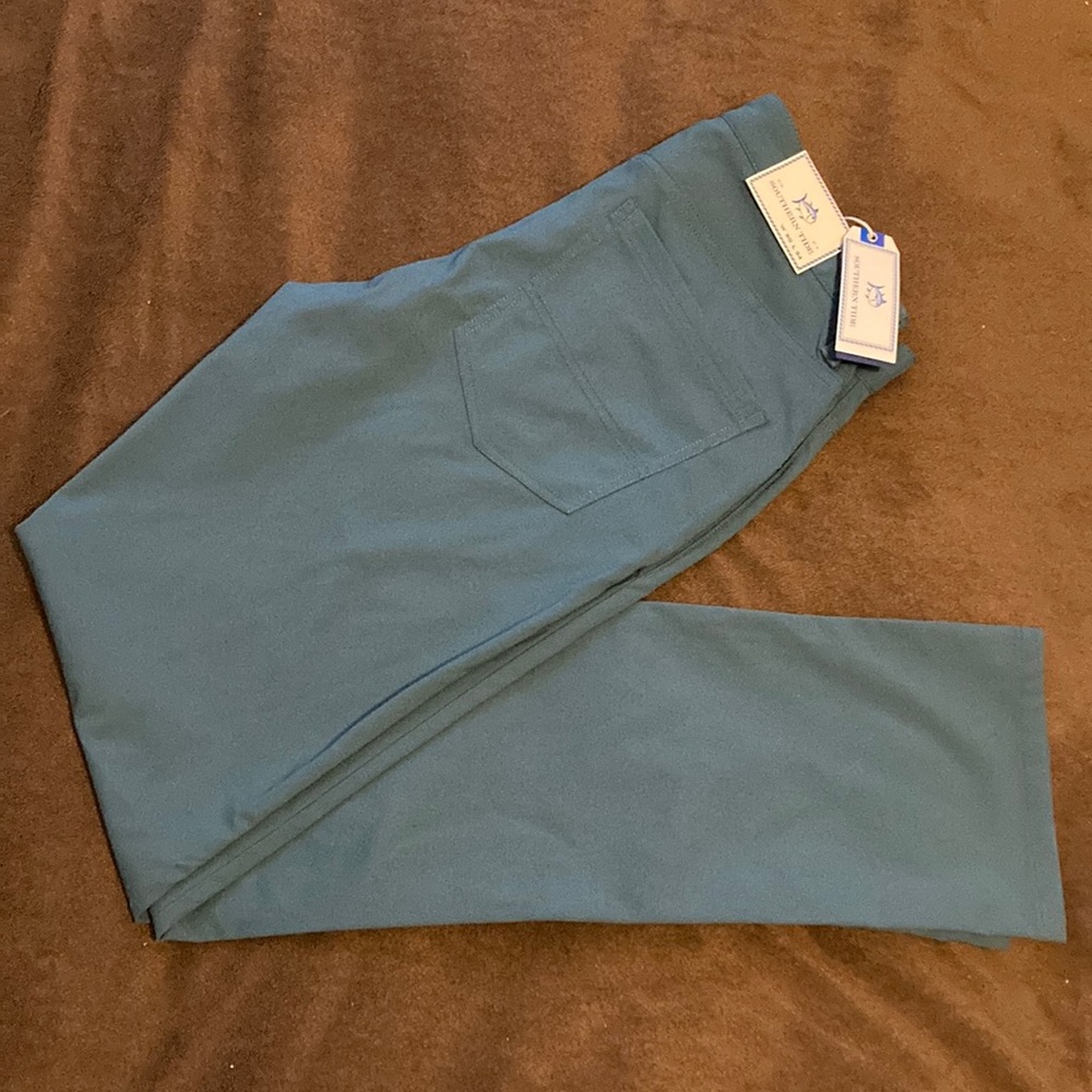 Southern Tide Teal Blue Chinos